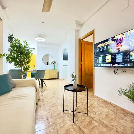 Playa Del Cura, 2 Min Zum Strand, Zentral, Kostenlos Parken * Torrevieja