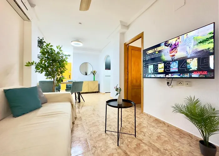 Playa Del Cura, 2 Min Zum Strand, Zentral, Kostenlos Parken * Torrevieja